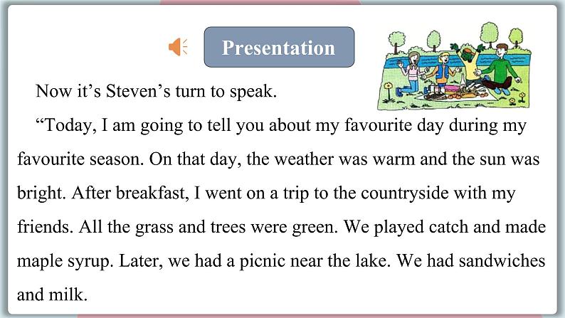 2022--2023学年冀教版七年级英语下册-Unit 6 Lesson 34 Steven's Report（课件+素材）06