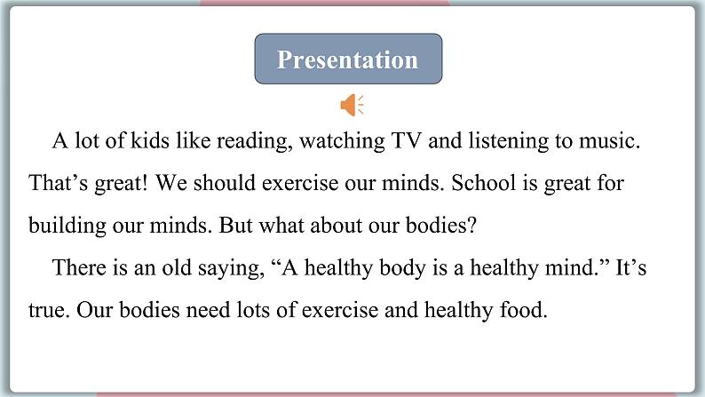 2022--2023学年冀教版七年级英语下册-Unit 7 Lesson 38 Stay Healthy!（课件+素材）05