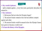冀教版八年级英语下册--Unit 6 Lesson 33 2800 Years of Sports（课件+素材）