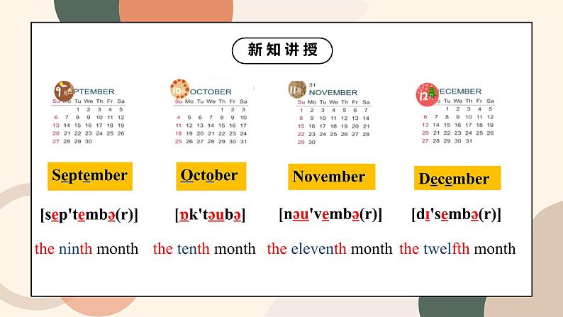 Unit 8 When is your birthday Section A 1a-1c课件+教案+音视频07