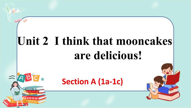 人教版九年级全一册英语Unit 2 Section A (1a-1c)课件+教案+音视频素材01