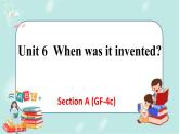 人教版九年级全一册英语Unit 6 Section A（GF-4c）课件+教案