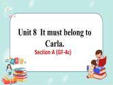人教版九年级全一册英语Unit 8 Section A（GF-4C）课件+教案