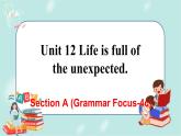 人教版九年级全一册英语Unit 12 Section A(Grammar Focus-4c)课件