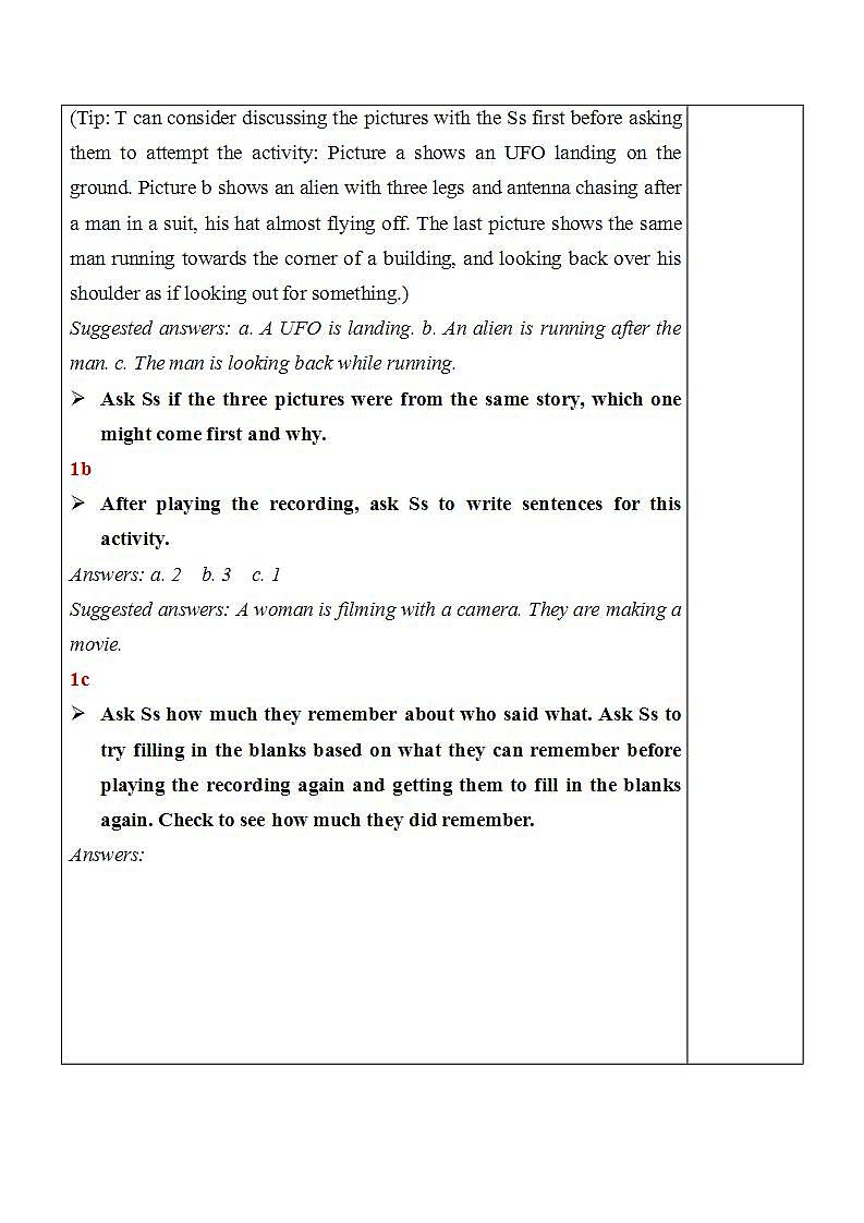 Unit 8 Section B（1a-1d）教案第2页