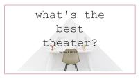 初中英语人教新目标 (Go for it) 版八年级上册Unit 4 What’s the best movie theater?Section A评课免费课件ppt