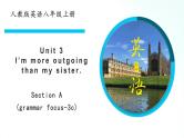 人教版英语八年级上册 Unit3 SectionA(grammar focus-3c)课件
