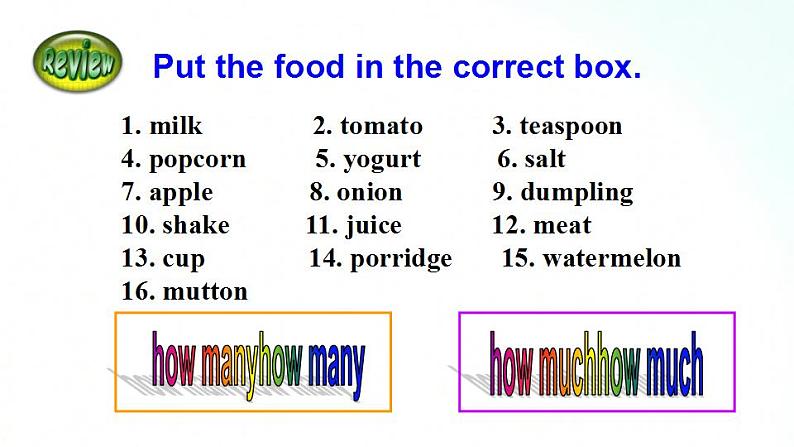 人教版英语八年级上册 Unit8 How to make a banana milk shake.（Section B 1a-1e）课件+素材05