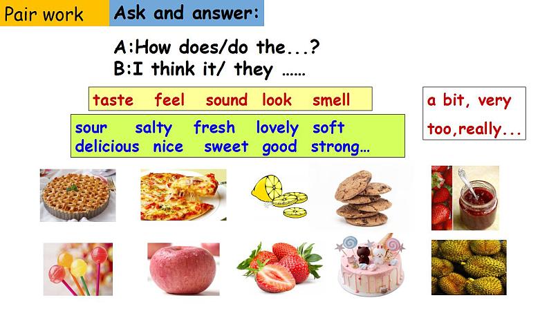 Module+1+Feelings+and+impressions+Unit+1+It+smells+delicious.课件2021-2022学年外研版英语八年级下册第8页