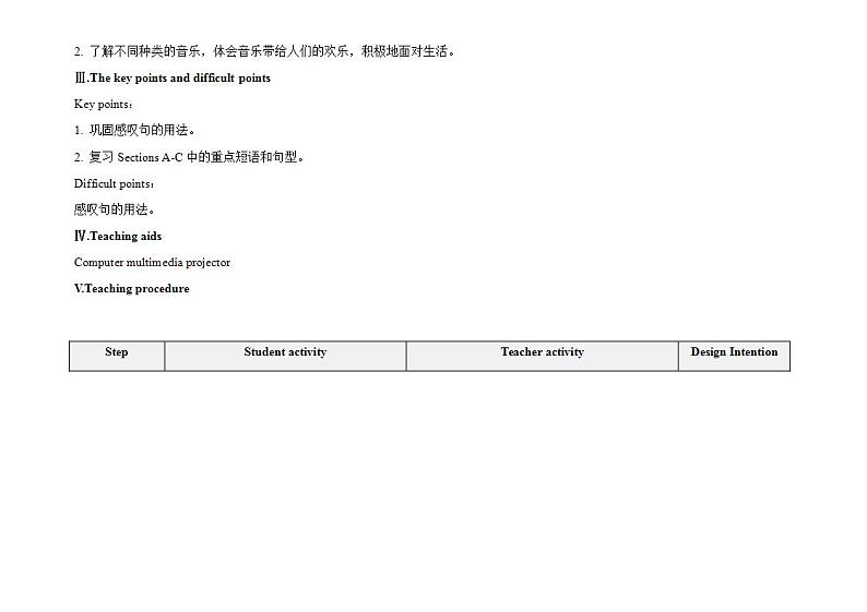 Unit 3 Our Hobbies 《Topic2 SectionD》课件+教案02