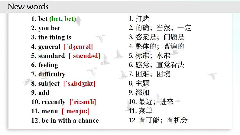 外研版英语九年级上册 Module 11 Unit 1 课件+素材02