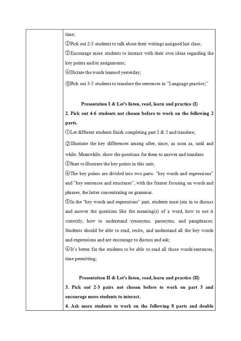 Module 2 Unit 3 Language in use课件PPT+教案02