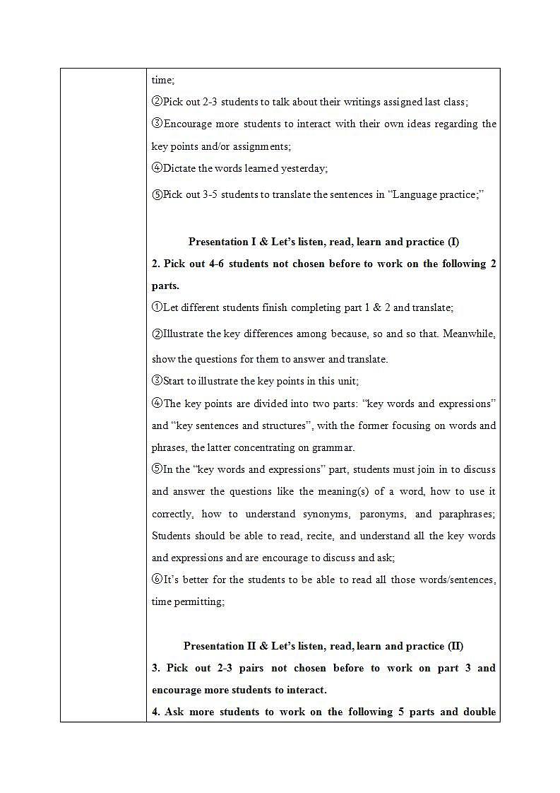 Module 3 Unit 3 Language in use课件PPT+教案02