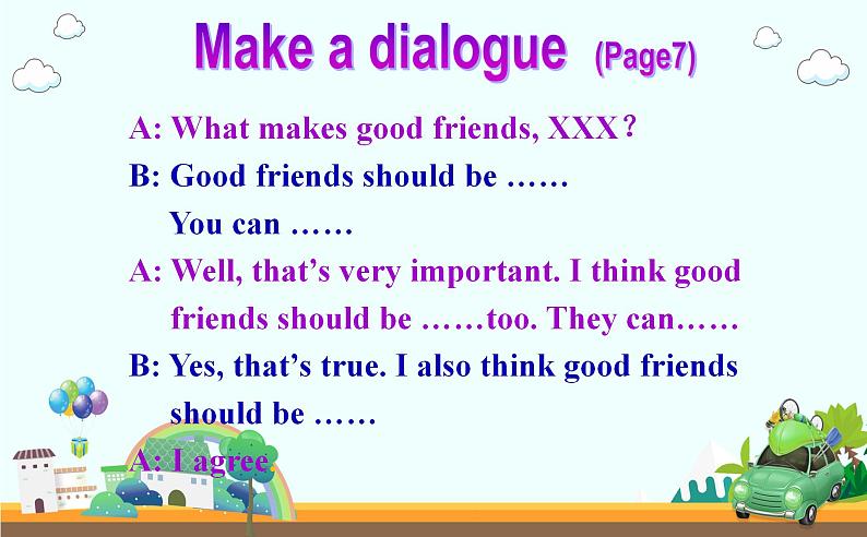 Unit 1 Friends Revision 课件2022-2023学年江苏牛津译林版英语 八年级上册06