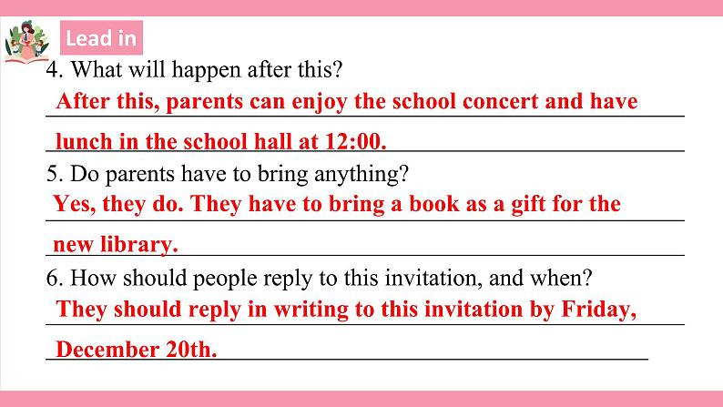 unit9 Can you come to my party Section B 3a-self check  课件+教案+练习07