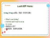 冀教版7上英語(yǔ) Unit3 Lesson13 Body Parts 課件+教案+練習(xí)+音視頻