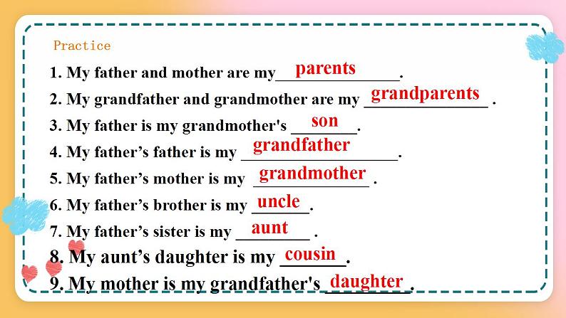 冀教版7上英语 Unit5 Lesson26 LiMing’s family 课件+教案+练习+音视频04