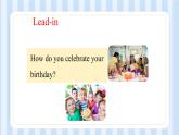 Unit 3  Families Celebrate Together lesson 17-18 课件 2022-2023学年冀教版英语八年级上册