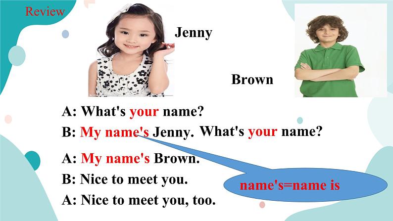 人教版新目标7上英语]Unit 1My Name's Gina SectionB(1a_1f)课件+教案+练习+音频03