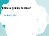 人教版新目标7年级上册英语Unit 6 Do you like bananas_ Section B (1a -1e)课件+教案+练习+音频