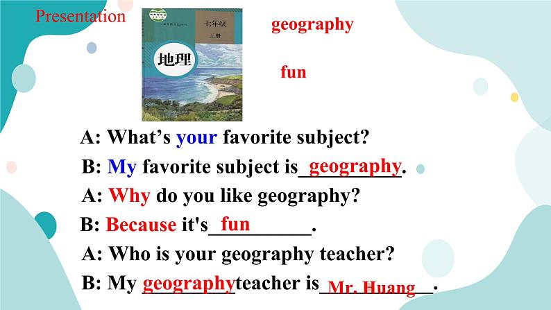 人教版新目标7上英语Unit9 My Favorite subject is science SectionA (2a-2d)课件+教案+练习+音频06