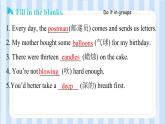 Unit 3  Families Celebrate Together lesson 18 课件 2022-2023学年冀教版英语八年级上册