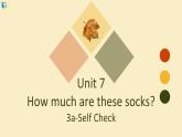 Unit7 How much are these socks Section B 3a-Self Check 课件+练习