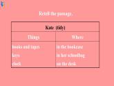 Unit 4 Where is my school bag Section B 3a-Self Check 課件+練習(xí)