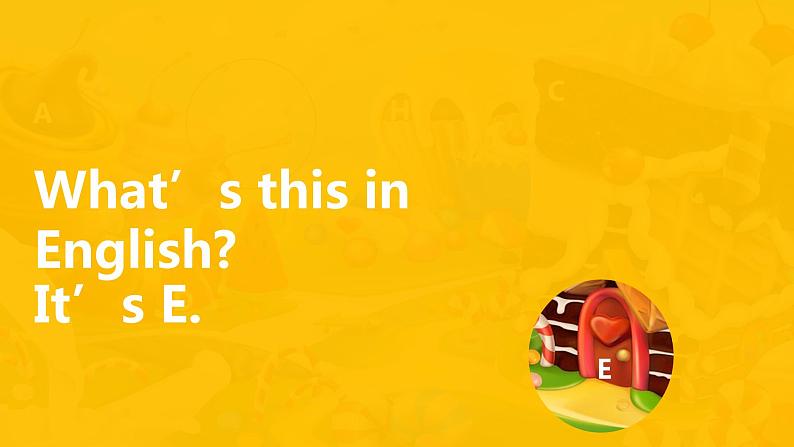 Starter Unit 2 What’s this in English 1a-2e 课件+练习08