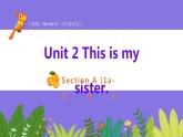 人教版英语七年级上册： Unit2 This is my sister Section A(1a-2d)课件
