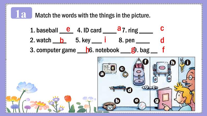 人教版英语七年级上册：Unit3 Is this your pencil Section B(1a-2d).课件pptx第7页