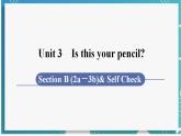 人教版七年级英语上册--Unit 3 Is this your pencil？第5课时 Section B (2a－3b)& Self Check（课件）