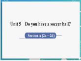 人教版七年级英语上册--Unit 5 Do you have a soccer ball？第2课时 Section A (2a－2d)（课件）