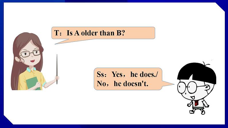 人教版八年级英语上册--Unit 3　I'm more outgoing than my sister.　 Section A (Grammar Focus－3c)第4页