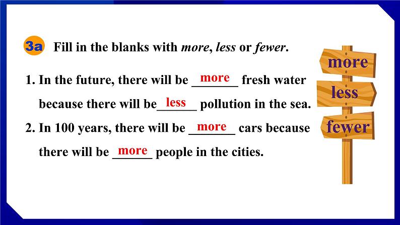 人教版八年级英语上册--Unit 7  Will people have robots SectionA（Grammar_Focus-3c）（课件）06