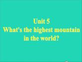 八年级英语上册Unit5What'sthehighestmountainintheworldsectionA3课件鲁教版五四制