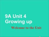 2022九年级英语上册Unit4GrowingupWelcome课件新版牛津版