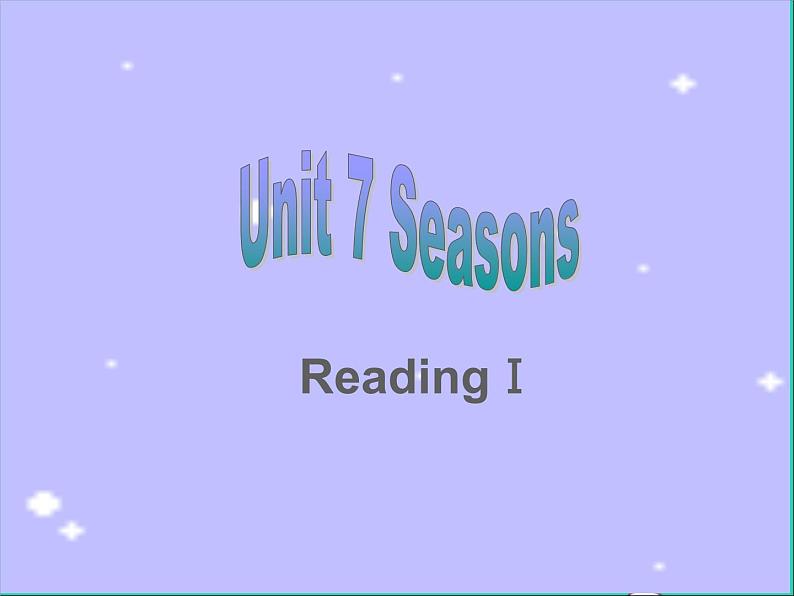 2022八年级英语上册Unit7SeasonsReading1课件新版牛津版01