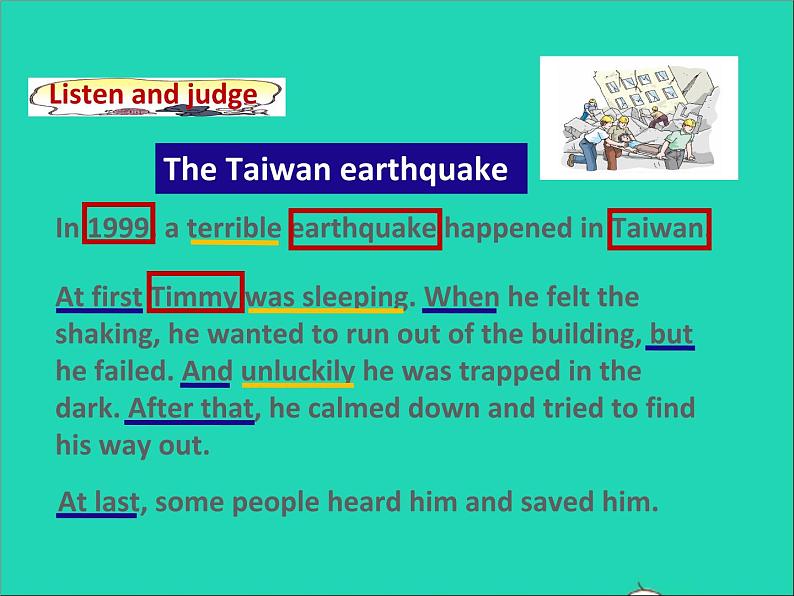 2022八年级英语上册Unit8NaturaldisastersTask课件新版牛津版第2页