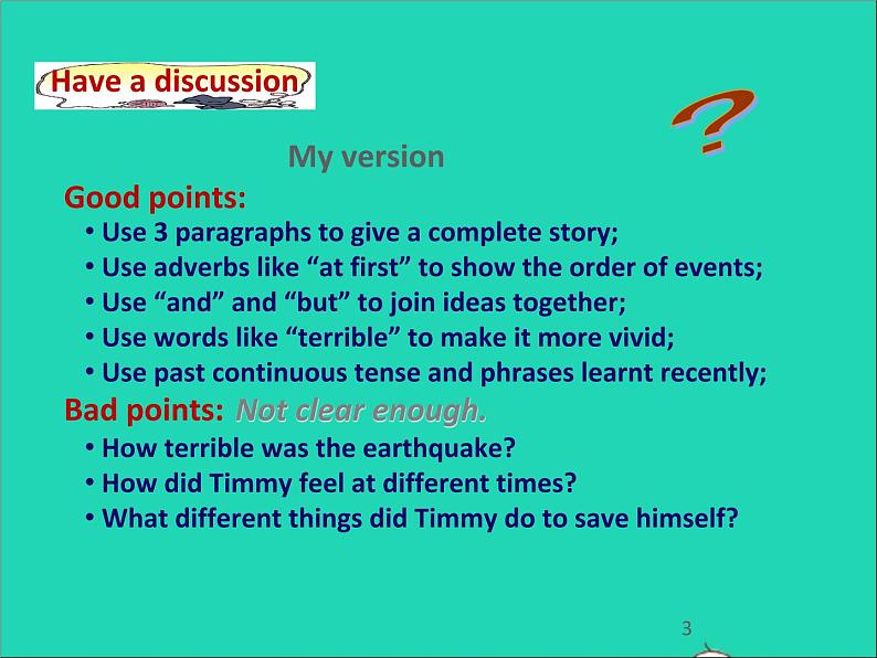 2022八年级英语上册Unit8NaturaldisastersTask课件新版牛津版第3页