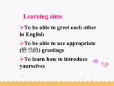 Unit1 This is me  Welcome to the unit课件 2022-2023学年牛津译林版英语七年级上册