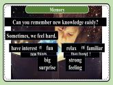 《Unit 7 memory》 Vocabulary and Reading  课件+教案