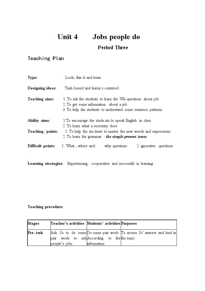 7AU4Period3教案第1页