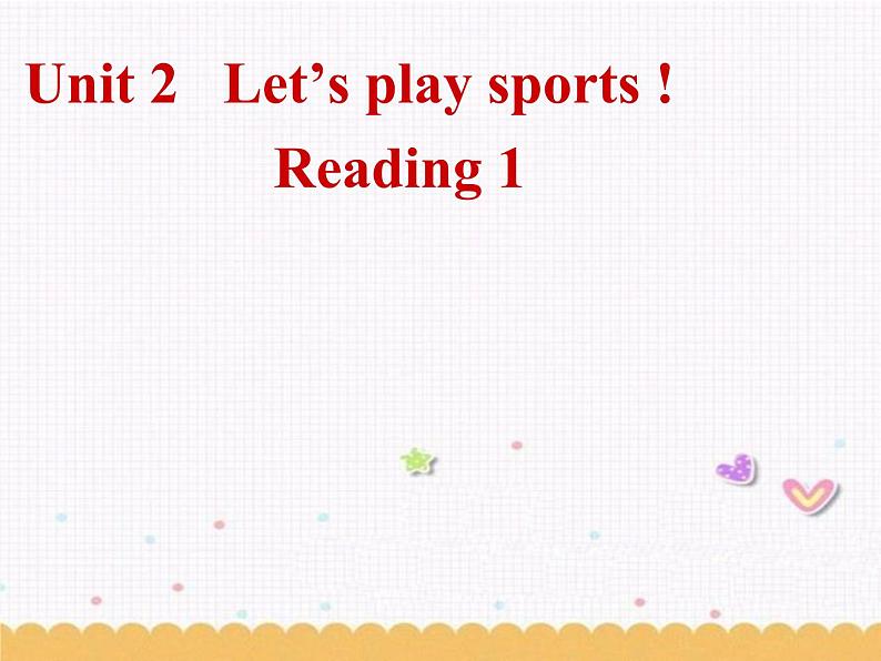 Unit2 Let 's play sports Reading1课件 2022-2023学年译林版英语七年级上册第1页