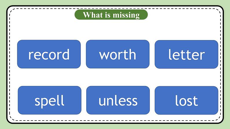 《Unit 7 Memory》 Listening & Speaking 课件+ 教案05