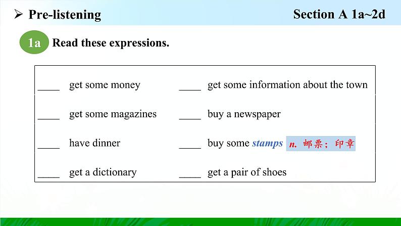 Unit 3 Section A 1a~2d第8页