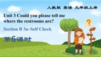 人教新目标 (Go for it) 版九年级全册Unit 3 Could you please tell me where the restrooms are?Section B集体备课课件ppt