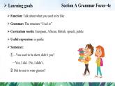 Unit 4 Section A Grammar Focus~4c课件2022-2023学年人教版新目标九年级英语上册