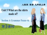 Unit 5 Section A Grammar Focus~4c课件2022-2023学年人教版新目标九年级英语上册