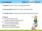 Unit 5 Section A Grammar Focus~4c课件2022-2023学年人教版新目标九年级英语上册